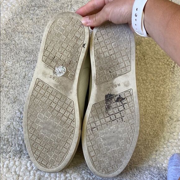 🎄3 for $25🎄 Reiss Ashley Leather Low Top Sneakers - Picture 10 of 12